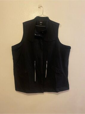 torrid Black Happy Camper Vest